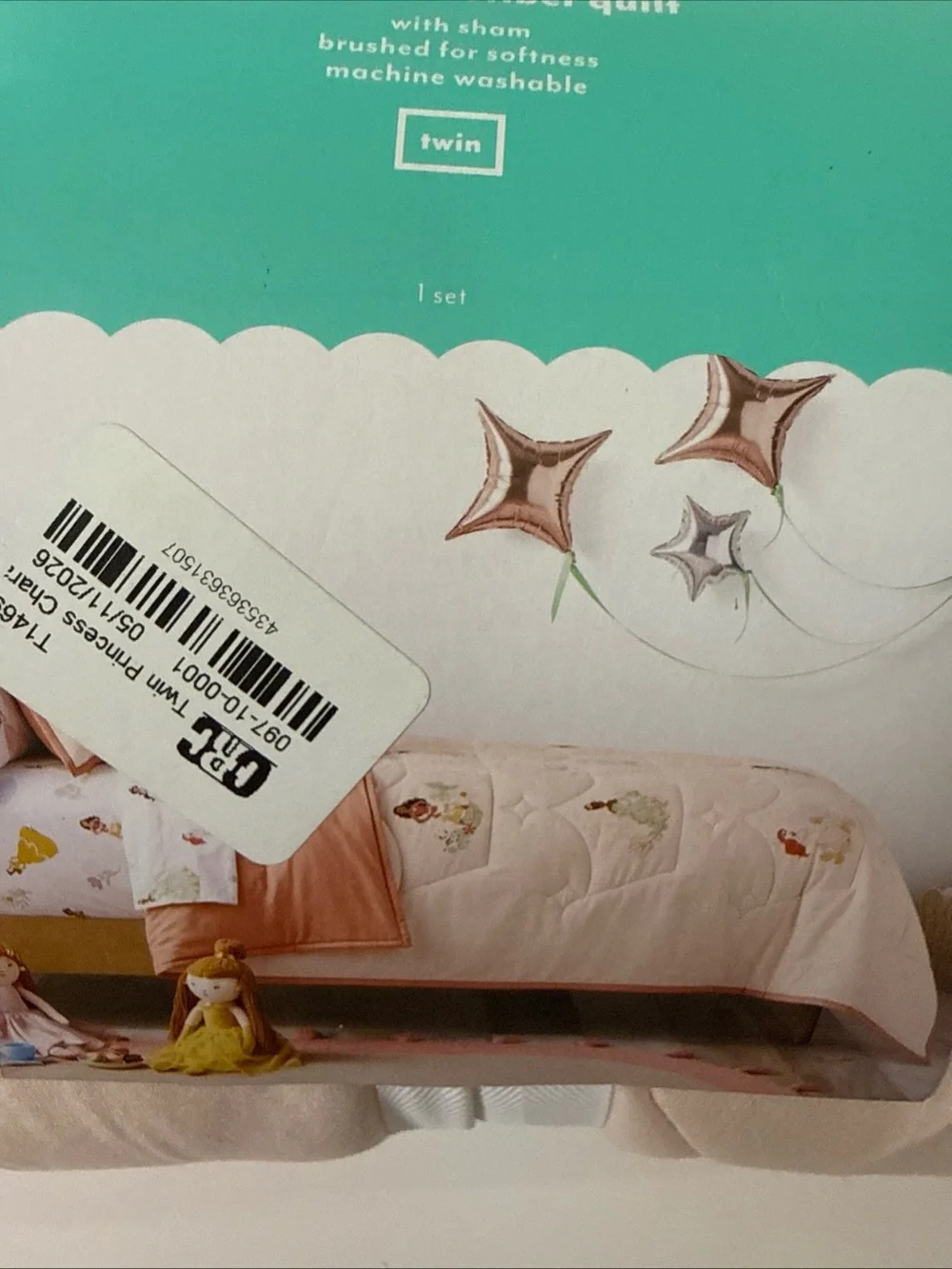 Disney Pink Princess-Themed Decorative Pillow Wfort